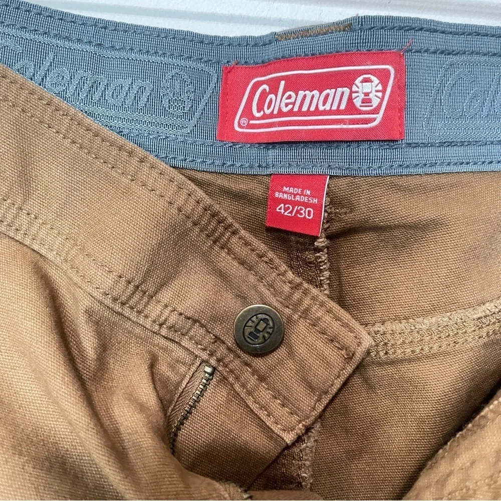 COLEMAN Men’s Tear Resistant Stretch Utility Pant in‎ Copper, 42x30
